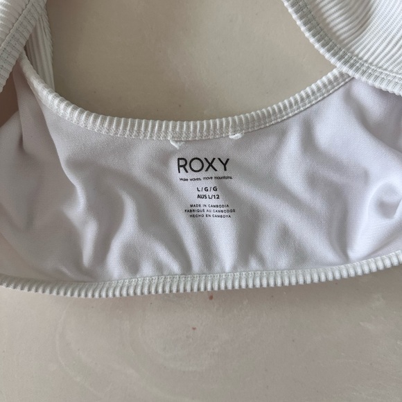 White Ribbed Bralette - Picture 4 of 4